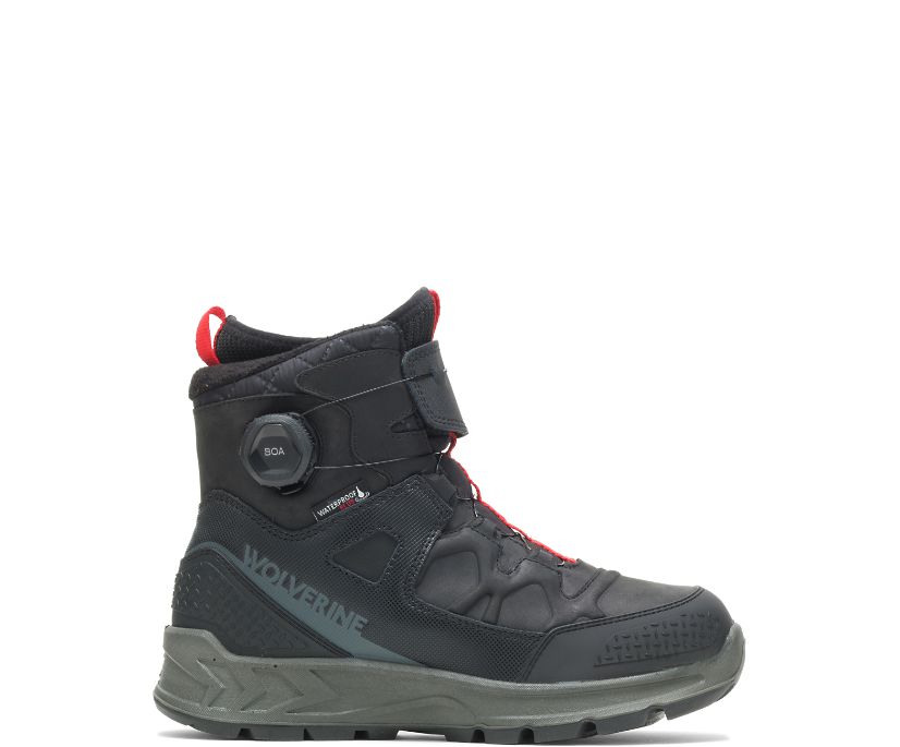 Bottes Wolverine ShiftPlus Polar Range BOA Winter Homme - Noir (FLD128934)